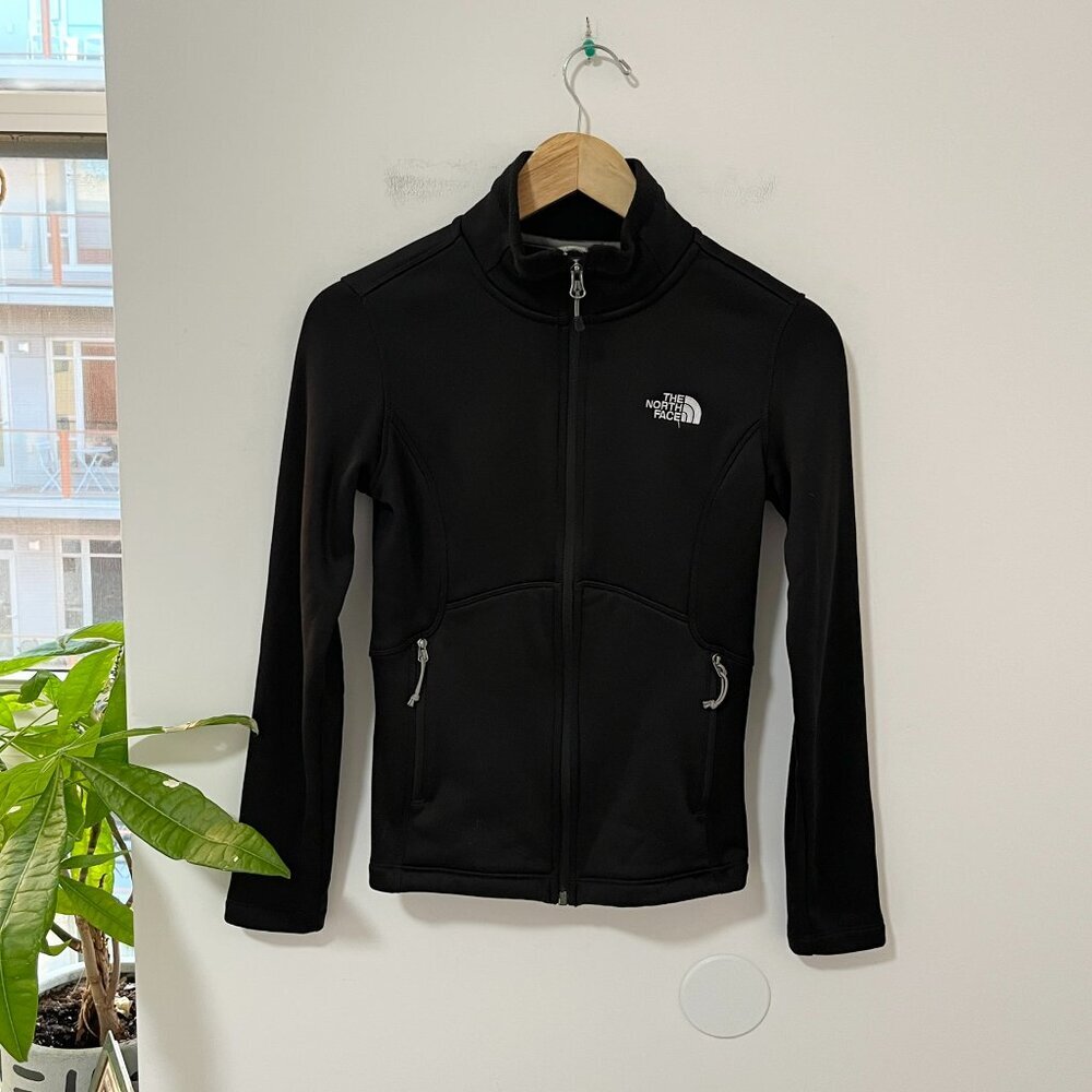 The North Face Black Zip Jacket Size XS